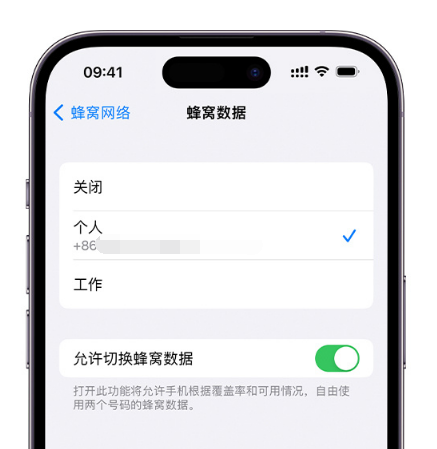 颍州苹果维修服务分享如何在iPhone上使用双卡 